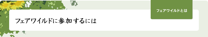 フェアワイルドに参加するには